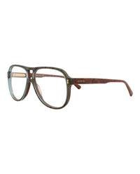 Gucci Gucci Mens Aviator Blue Brown Transparent Fashion Designer Eyewear
