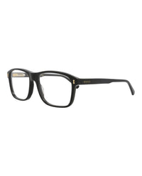 Gucci Mens Square/Rectangle Black Black Transparent Fashion Designer Eyewear