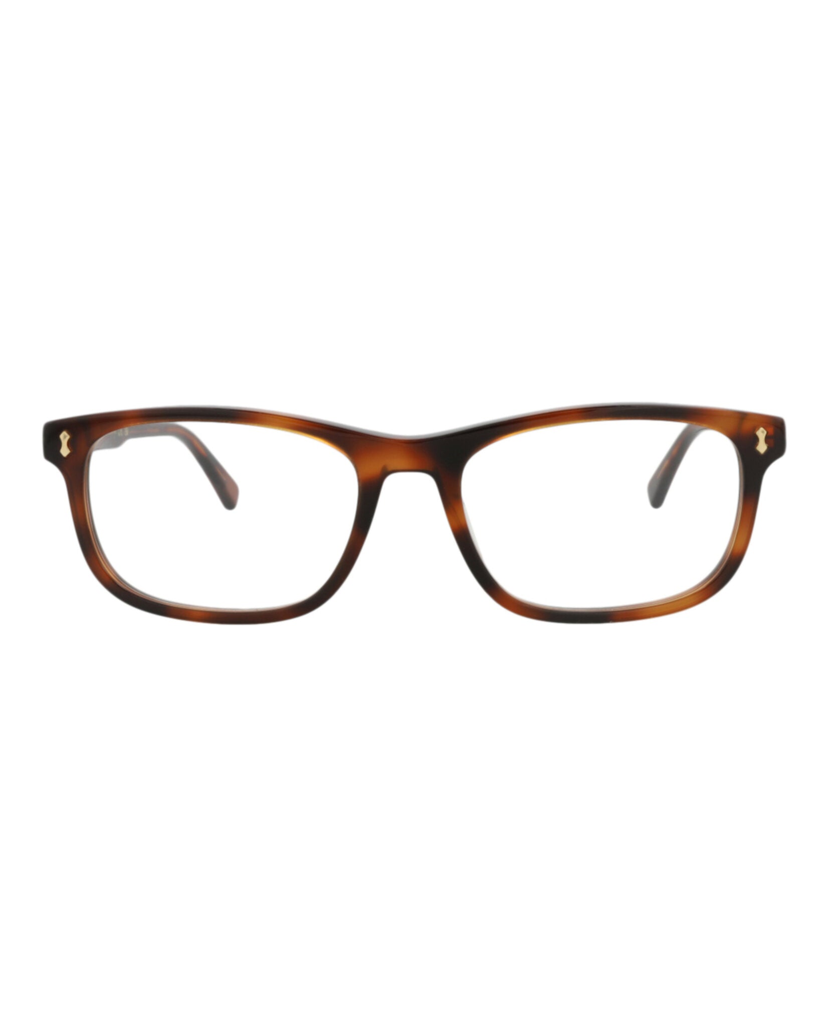Gucci Gucci Mens Square/Rectangle Havana Havana Transparent Fashion Designer Eyewear