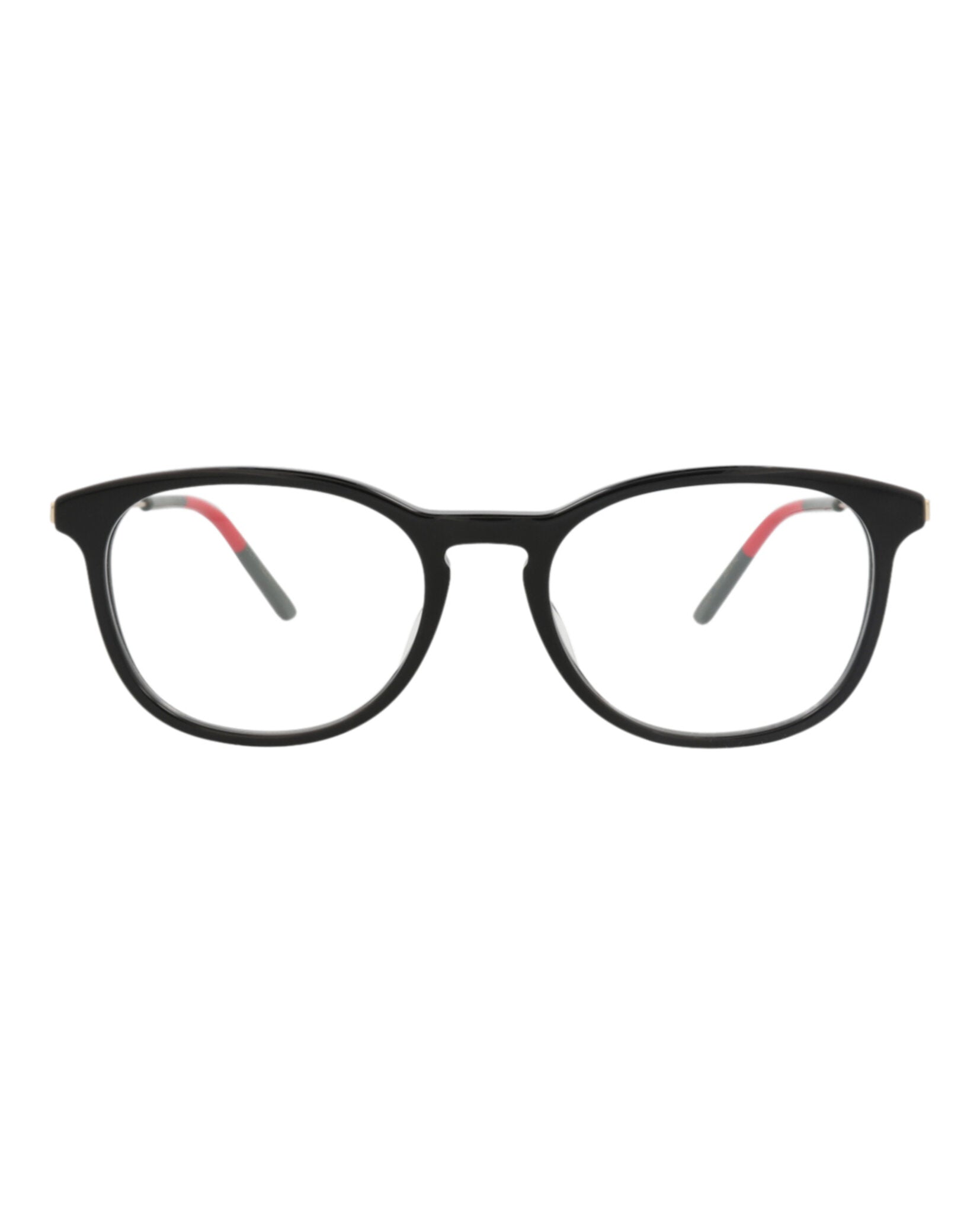 Gucci Gucci Mens Aviator Black Gold Transparent Fashion Designer Eyewear