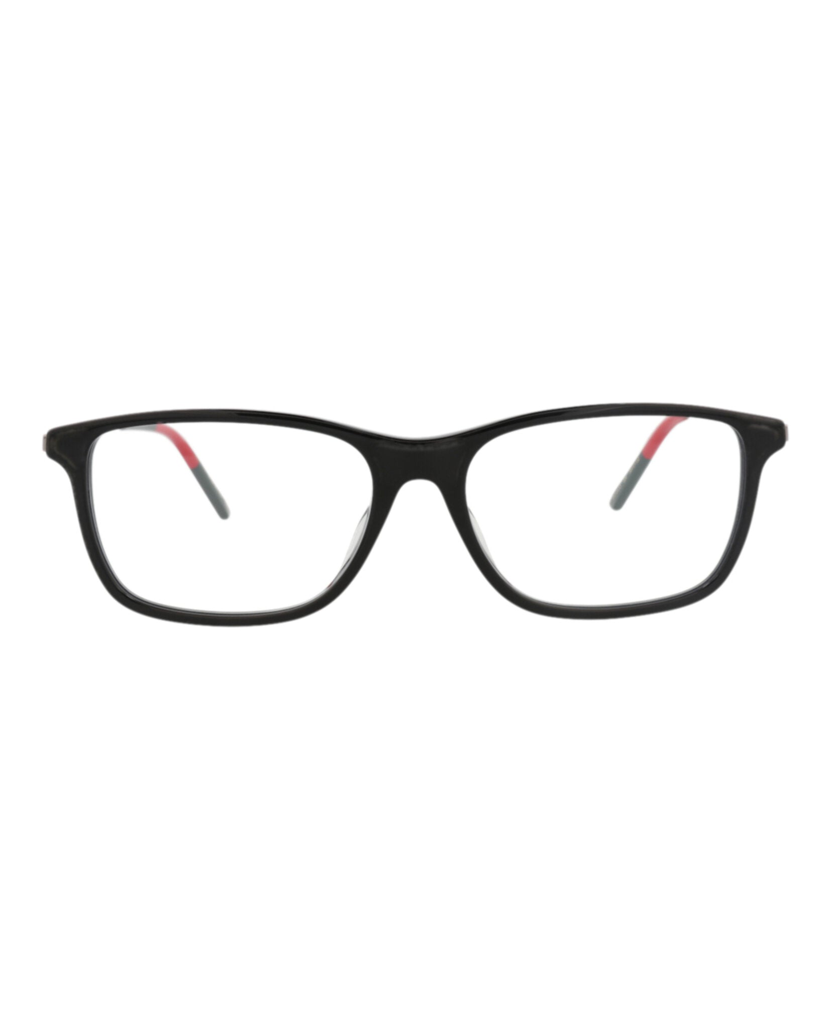 Gucci Gucci Mens Square/Rectangle Black Ruthenium Transparent Fashion Designer Eyewear