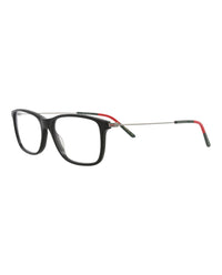 Gucci Gucci Mens Square/Rectangle Black Ruthenium Transparent Fashion Designer Eyewear