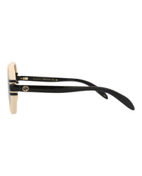 Gucci Gucci Womens Round/Oval Ivory Black Brown Fashion Designer Eyewear