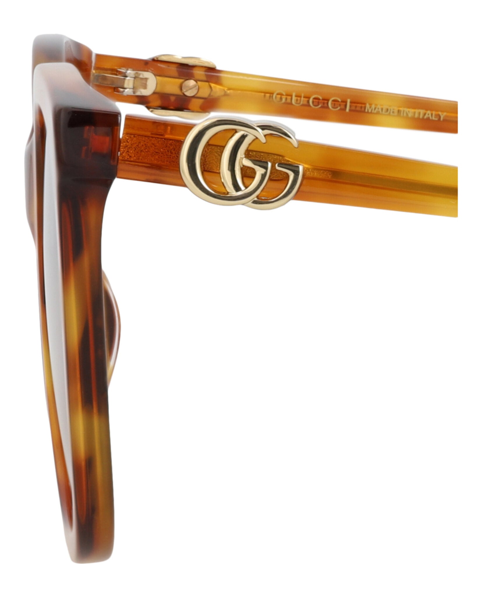 Gucci Gucci Womens Cat Eye Havana Havana Brown Fashion Designer Eyewear