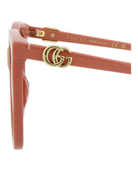 Gucci Womens Cat Eye Pink Pink Brown Fashion Designer Eyewear