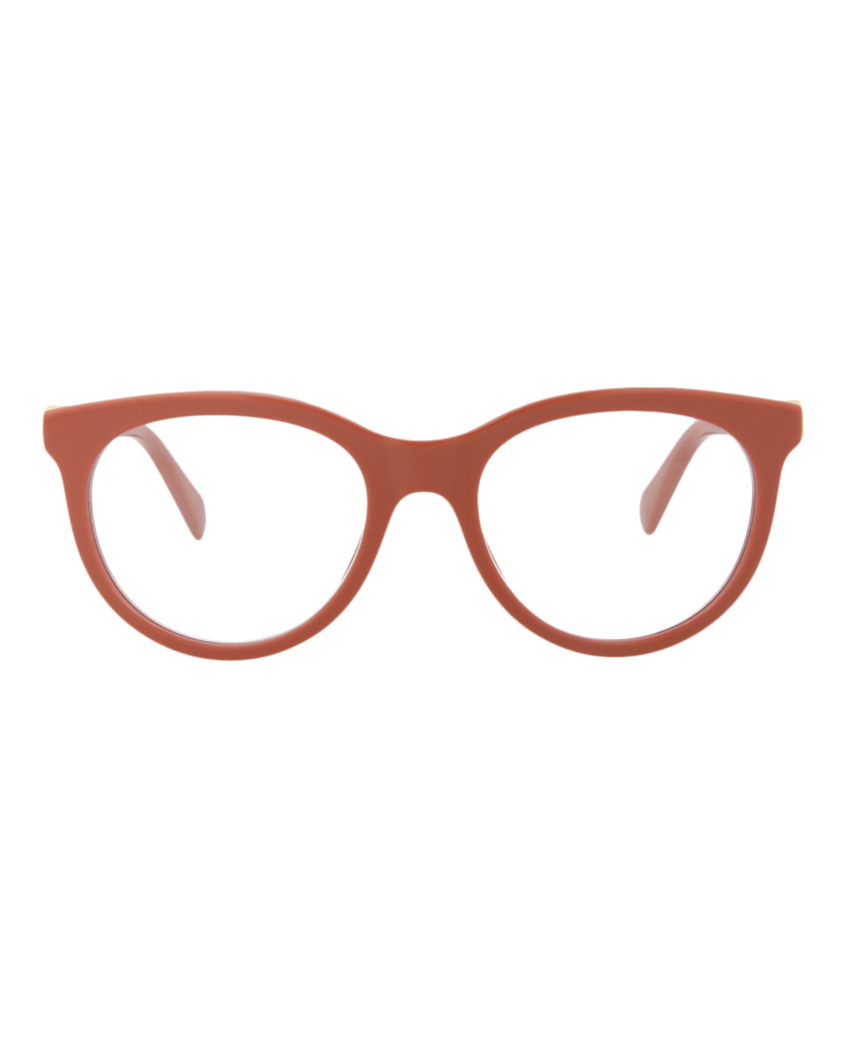 Gucci Gucci Womens Round/Oval Pink Pink Transparent Fashion Designer Eyewear