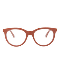 Gucci Gucci Womens Round/Oval Pink Pink Transparent Fashion Designer Eyewear