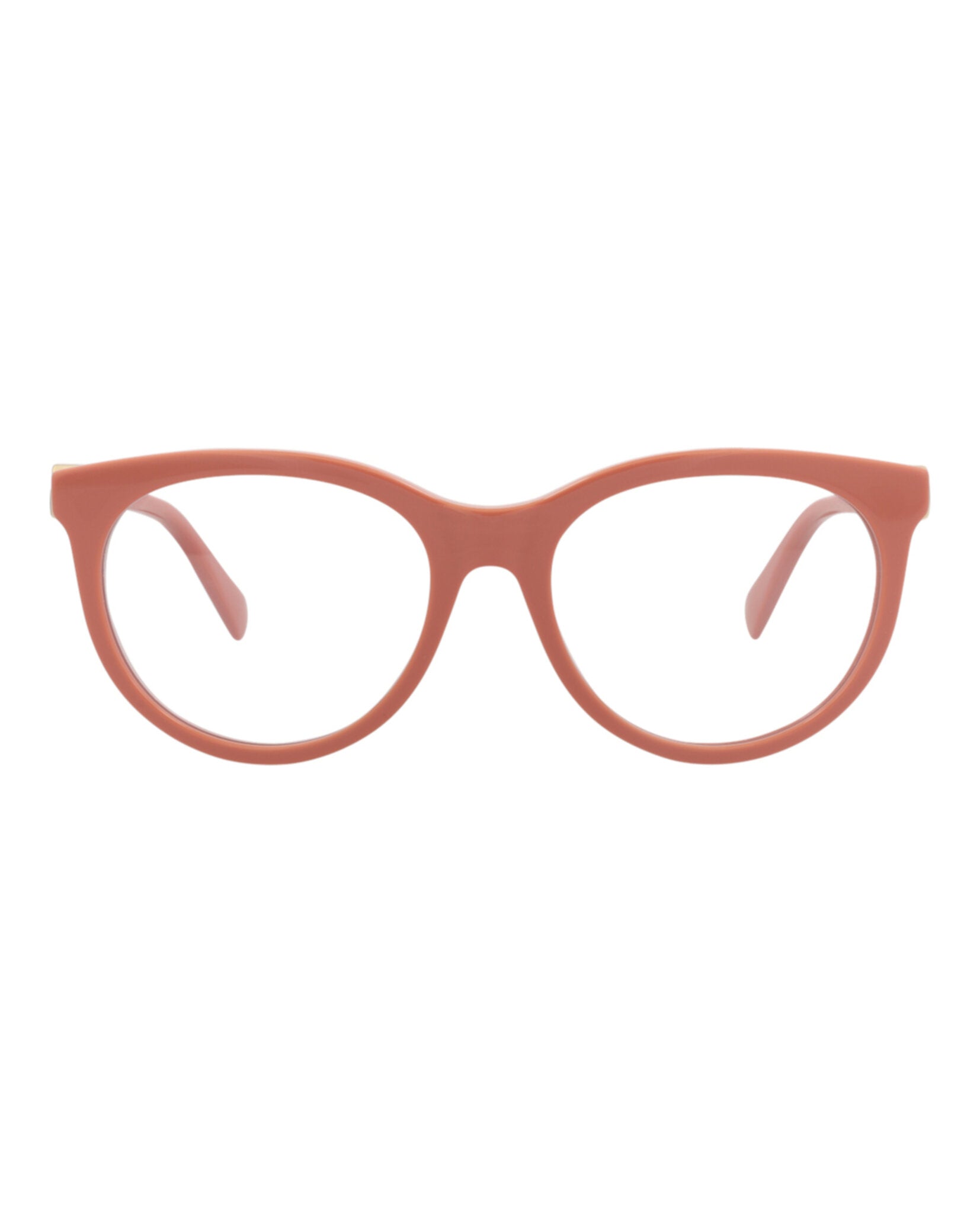 Gucci Womens Round/Oval Pink Pink Transparent Fashion Designer Eyewear