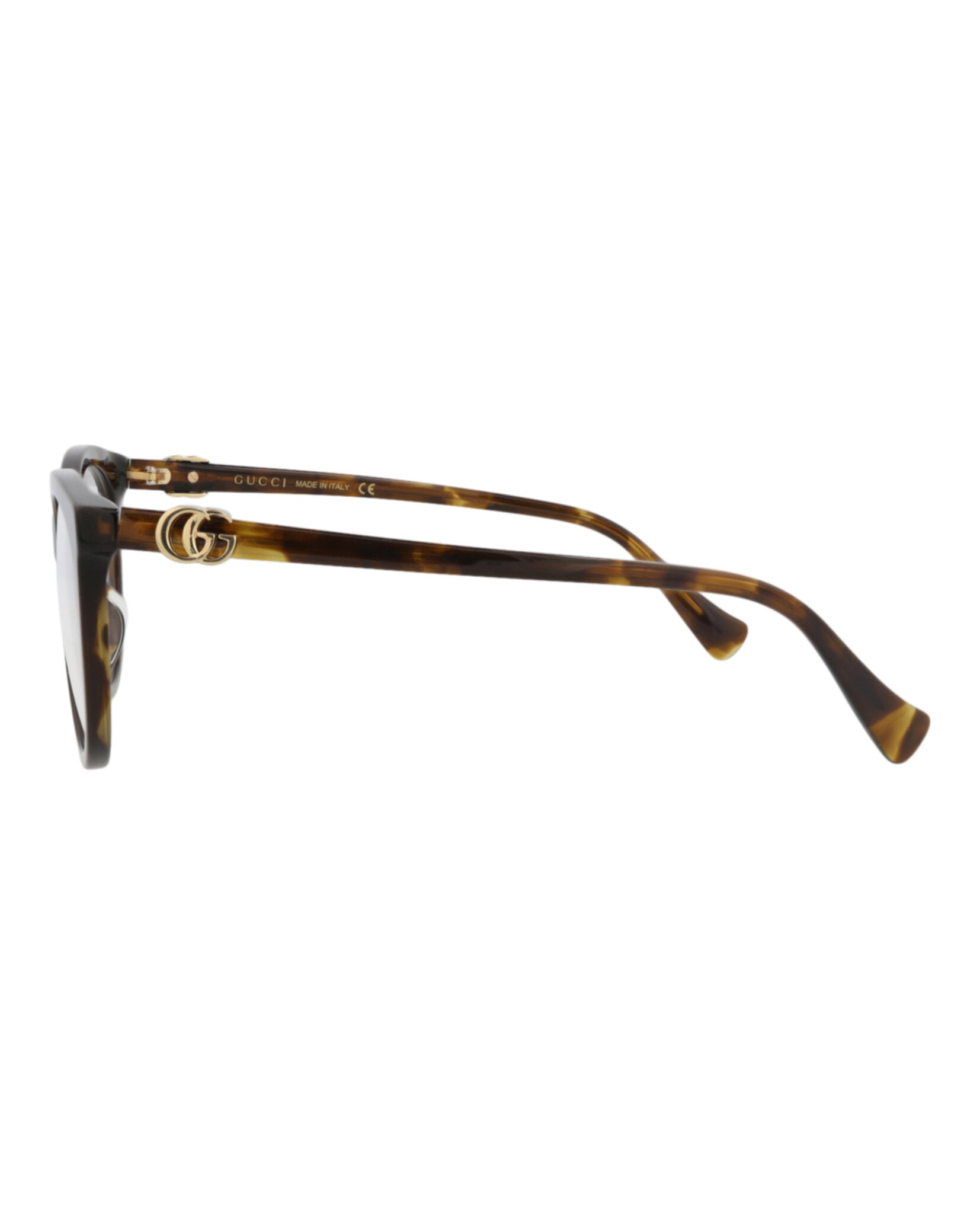 Gucci Gucci Womens Cat Eye Havana Havana Transparent Fashion Designer Eyewear