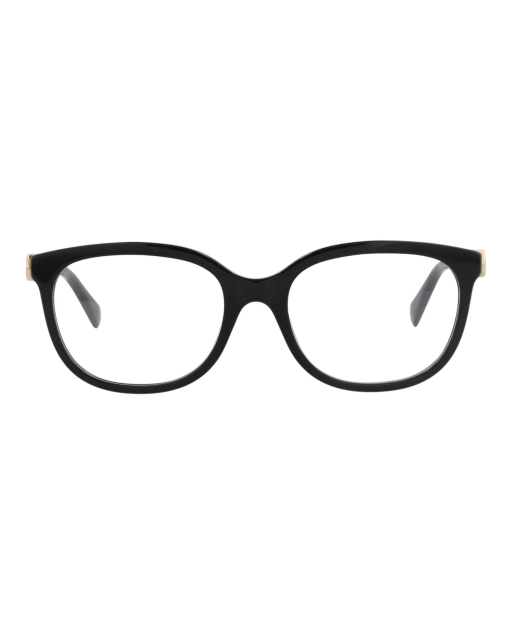 Gucci Gucci Womens Square/Rectangle Black Black Transparent Fashion Designer Eyewear