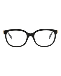 Gucci Gucci Womens Square/Rectangle Black Black Transparent Fashion Designer Eyewear