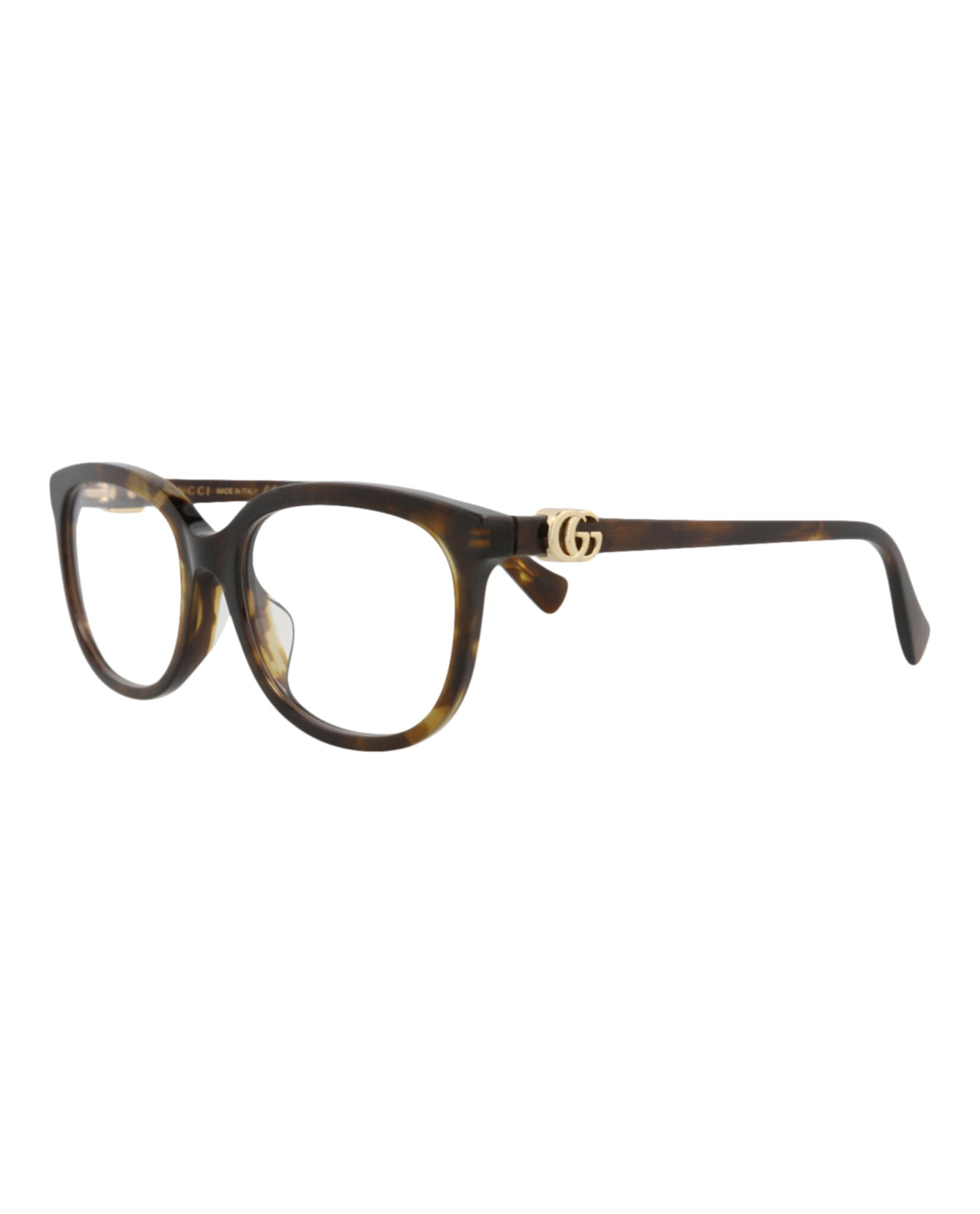 Gucci Gucci Womens Square/Rectangle Havana Havana Transparent Fashion Designer Eyewear