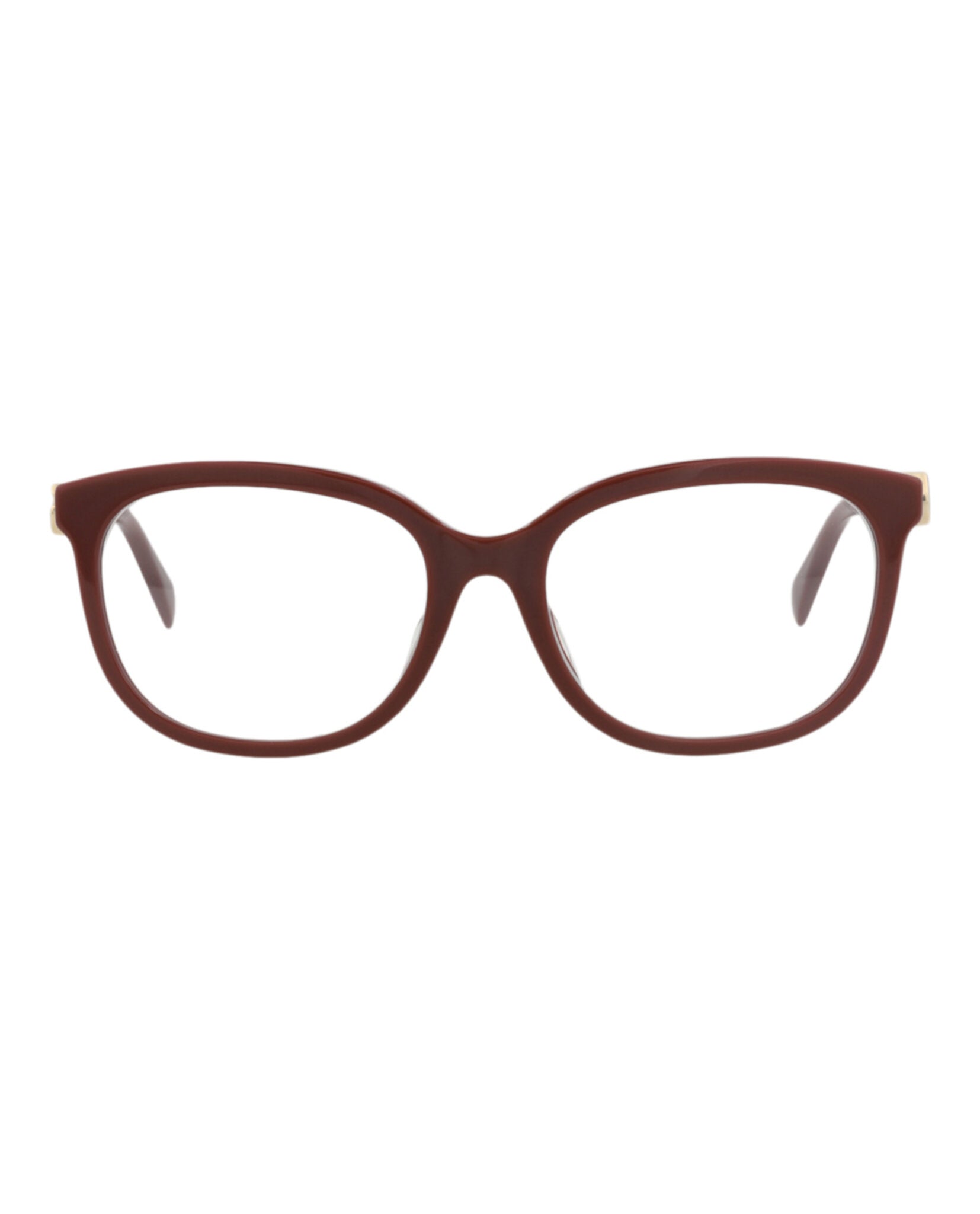 Gucci Gucci Womens Cat Eye Burgundy Burgundy Transparent Fashion Designer Eyewear