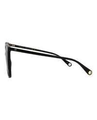 Gucci Womens Round/Oval Black Black Grey Fashion Designer Eyewear