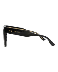 Gucci Womens Cat Eye Black Black Grey Fashion Designer Eyewear