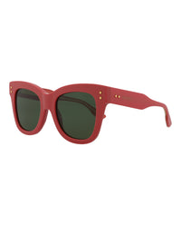Gucci Womens Cat Eye Pink Pink Green Fashion Designer Eyewear