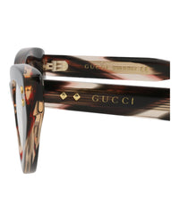 Gucci Womens Cat Eye Havana Havana Transparent Fashion Designer Eyewear