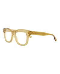 Gucci Gucci Womens Square/Rectangle Yellow Yellow Transparent Fashion Designer Eyewear
