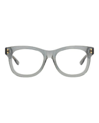 Gucci Gucci Womens Square/Rectangle Grey Grey Transparent Fashion Designer Eyewear
