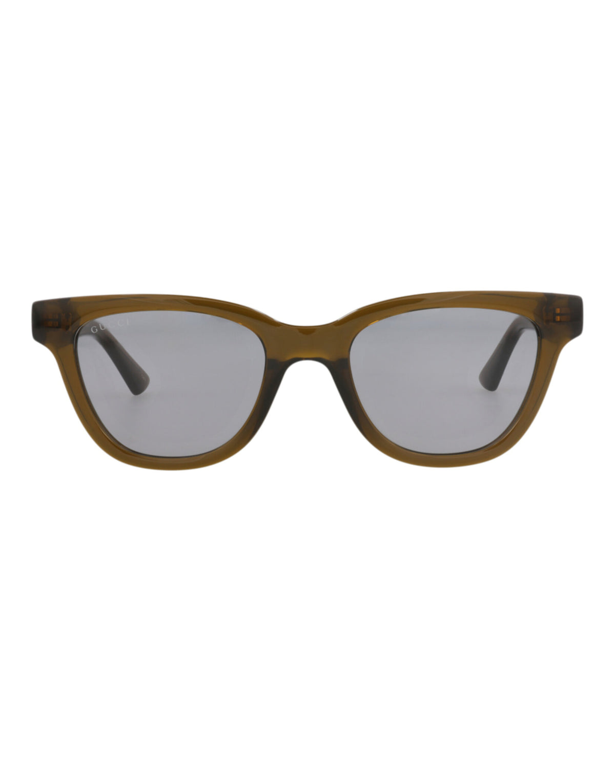 Gucci Mens Square/Rectangle Brown Brown Grey Fashion Designer Eyewear