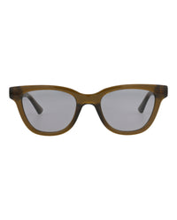 Gucci Mens Square/Rectangle Brown Brown Grey Fashion Designer Eyewear