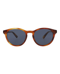 Gucci Gucci Mens Round/Oval Havana Havana Blue Fashion Designer Eyewear