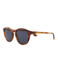 Gucci Gucci Mens Round/Oval Havana Havana Blue Fashion Designer Eyewear