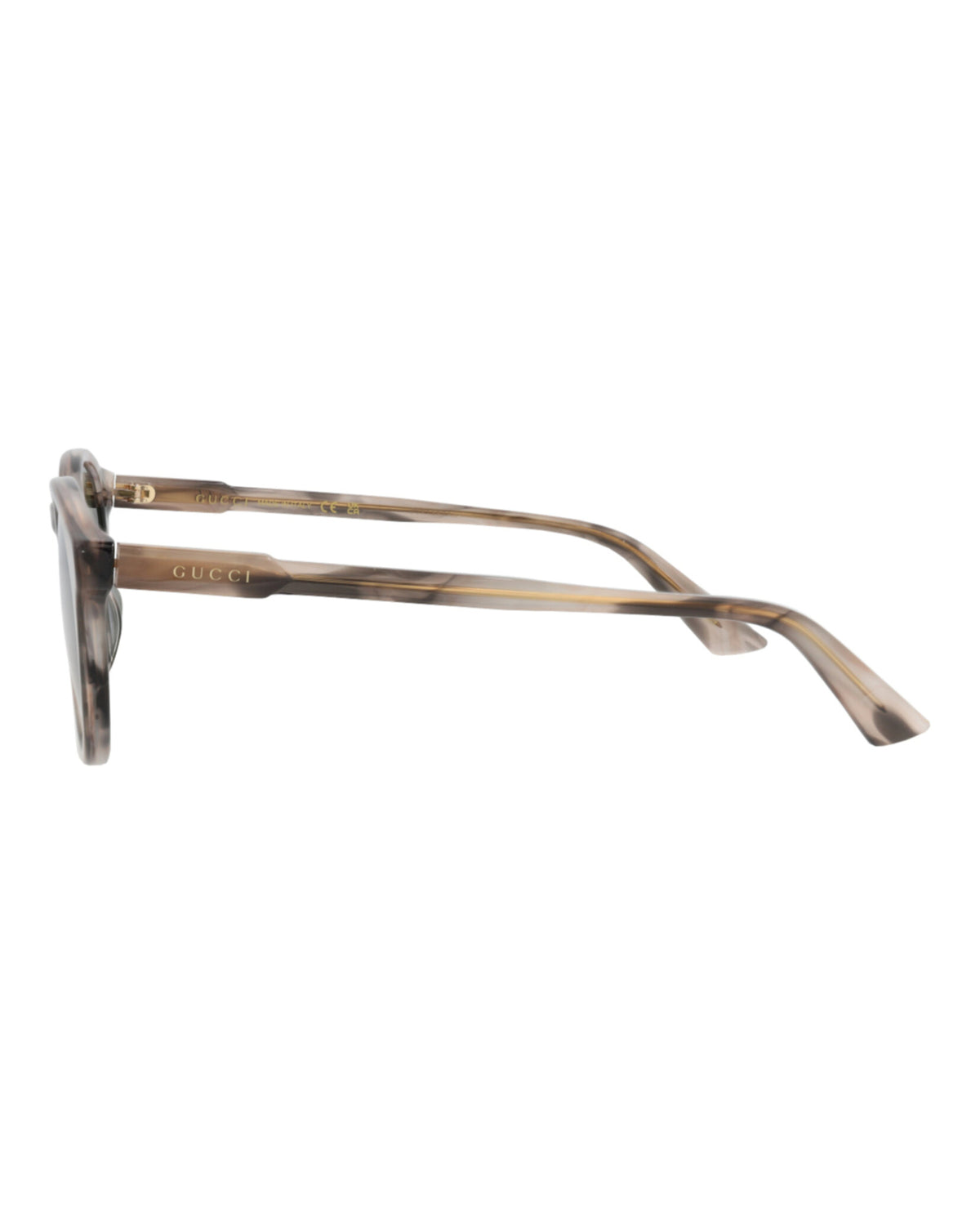 Gucci Mens Round/Oval Havana Havana Green Fashion Designer Eyewear