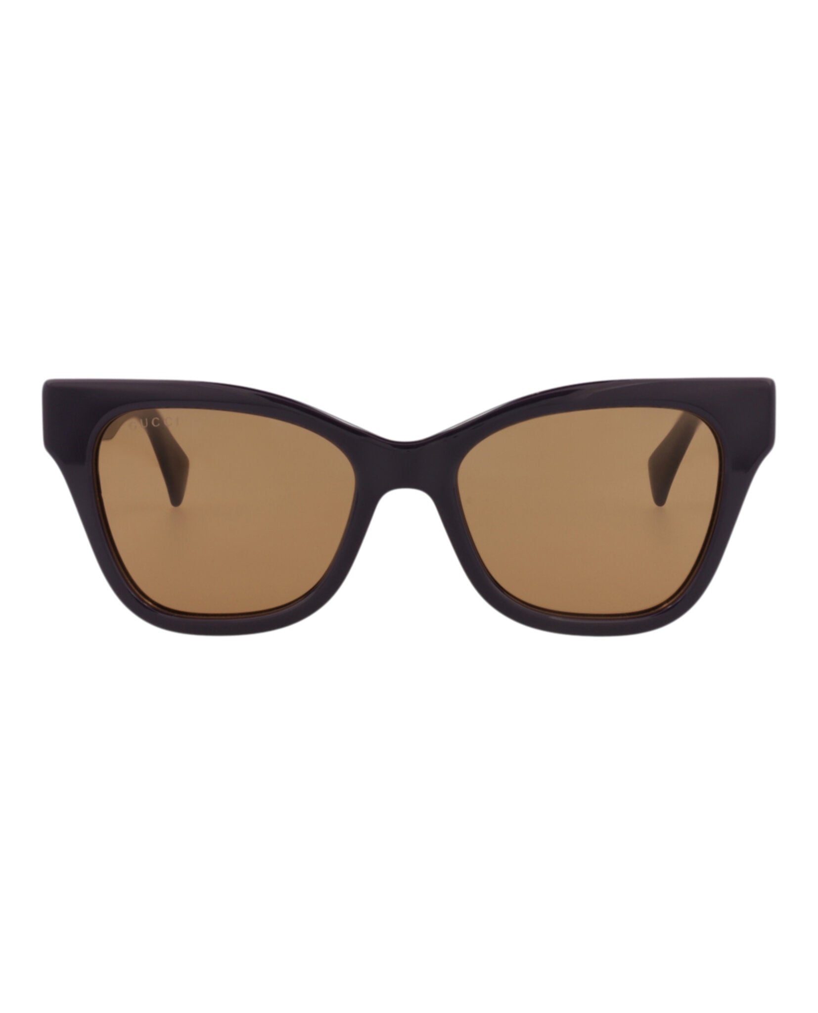 Gucci Womens Cat Eye Violet Violet Brown Fashion Designer Eyewear