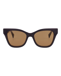 Gucci Womens Cat Eye Violet Violet Brown Fashion Designer Eyewear