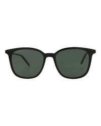 Gucci Mens Round/Oval Black Black Green Fashion Designer Eyewear
