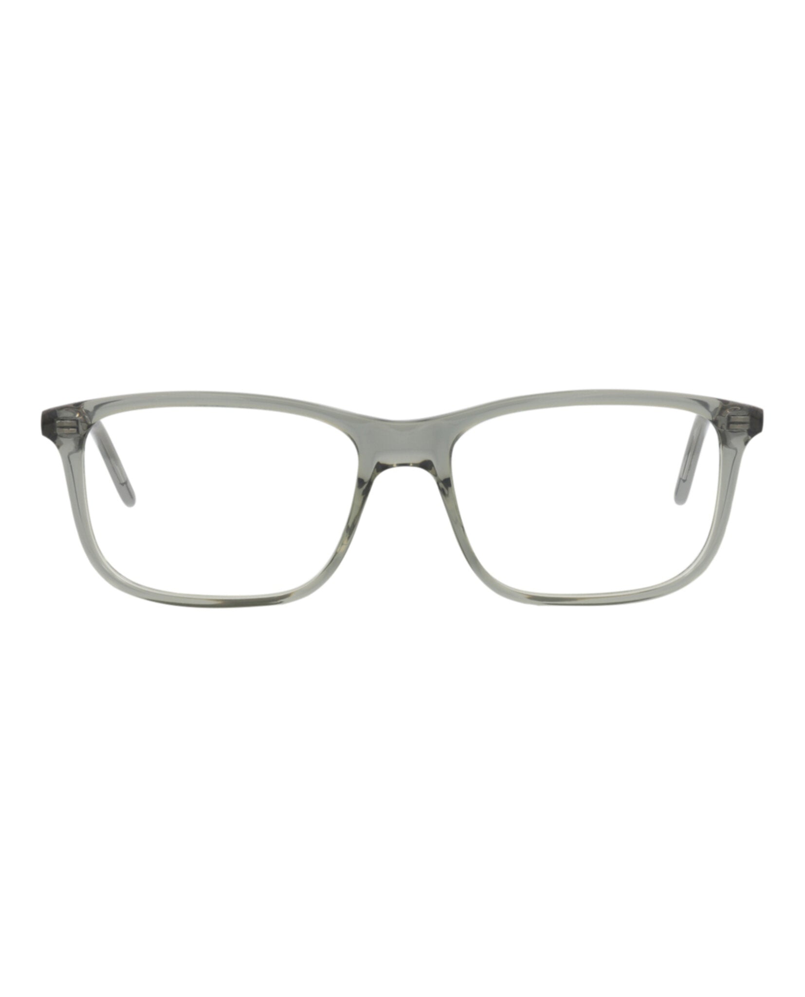 Gucci Gucci Mens Square/Rectangle Grey Grey Transparent Fashion Designer Eyewear