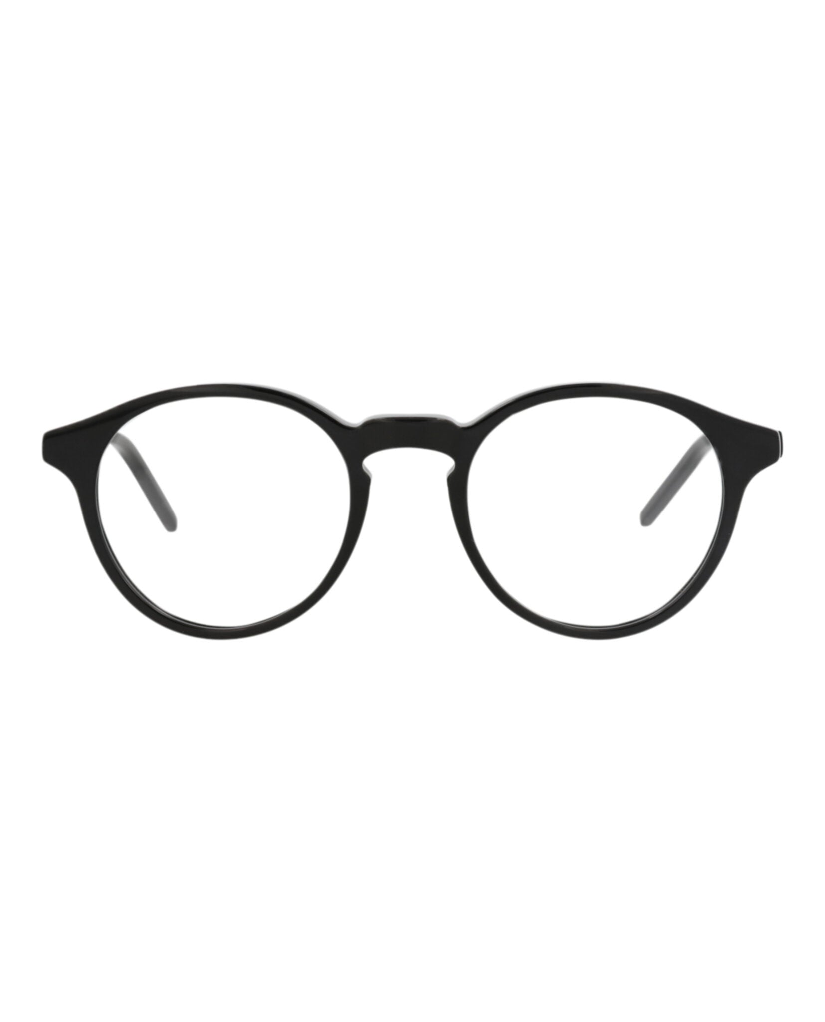 Gucci Mens Round/Oval Black Black Transparent Fashion Designer Eyewear