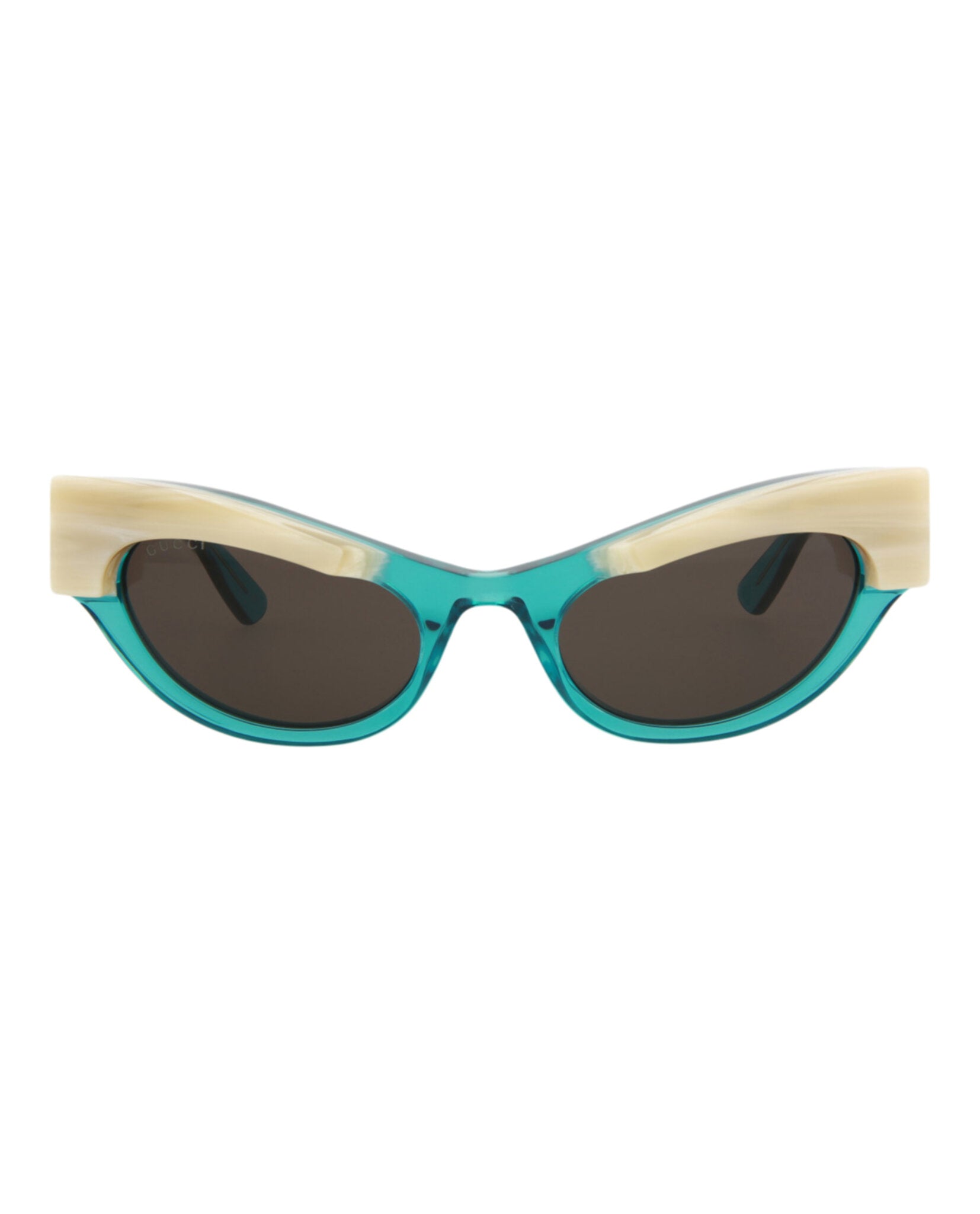 Gucci Womens Cat Eye Light Blue Light Blue Grey Fashion Designer Eyewear