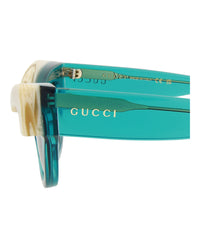 Gucci Womens Cat Eye Light Blue Light Blue Grey Fashion Designer Eyewear