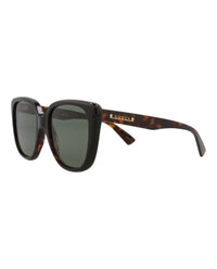 Gucci Gucci Womens Cat Eye Havana Havana Green Fashion Designer Eyewear