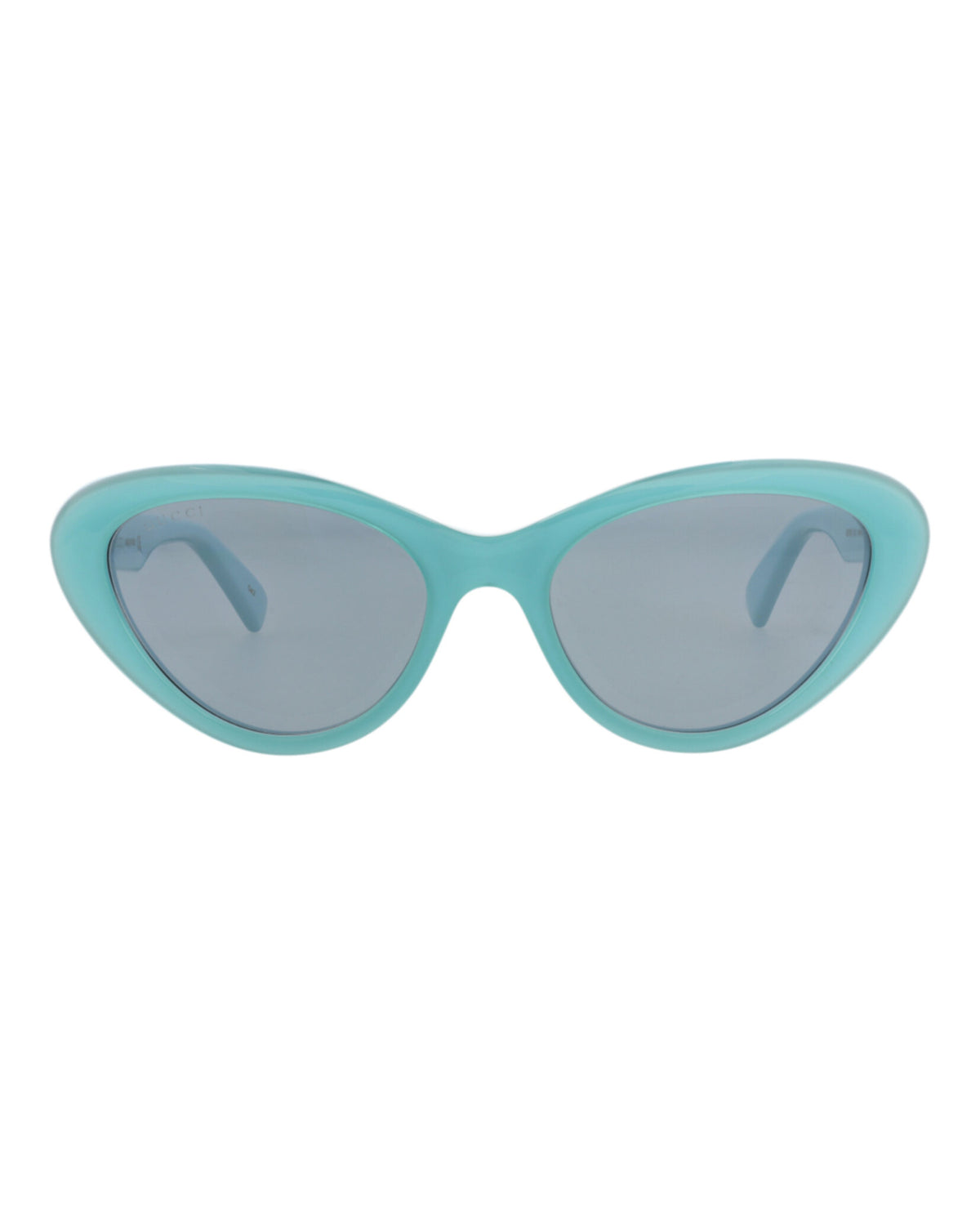 Gucci Womens Cat Eye Light Blue Blue Blue Fashion Designer Eyewear