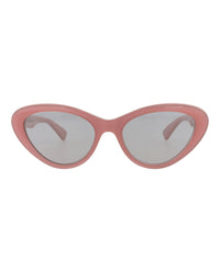Gucci Gucci Womens Cat Eye Pink Pink Grey Fashion Designer Eyewear