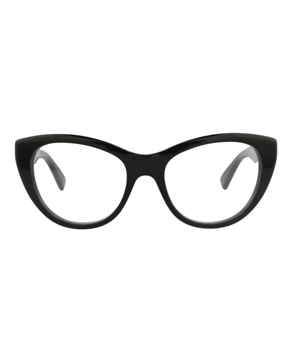 Gucci Womens Cat Eye Black Black Transparent Fashion Designer Eyewear