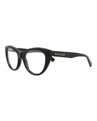 Gucci Womens Cat Eye Black Black Transparent Fashion Designer Eyewear