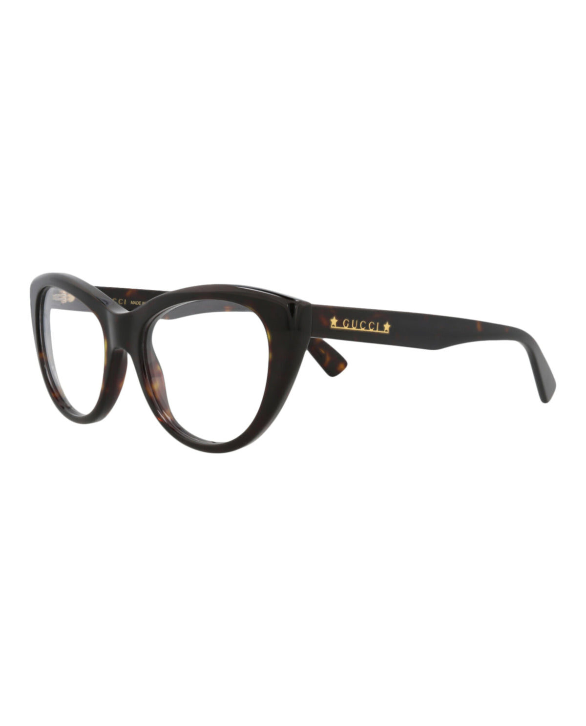 Gucci Womens Cat Eye Havana Havana Transparent Fashion Designer Eyewear