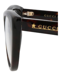 Gucci Womens Cat Eye Havana Havana Transparent Fashion Designer Eyewear