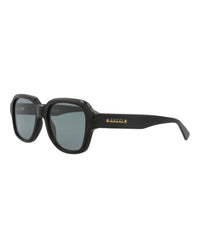 Gucci Mens Square/Rectangle Black Black Smoke Fashion Designer Eyewear