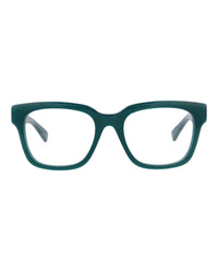 Gucci Gucci Mens Square/Rectangle Blue Blue Transparent Fashion Designer Eyewear