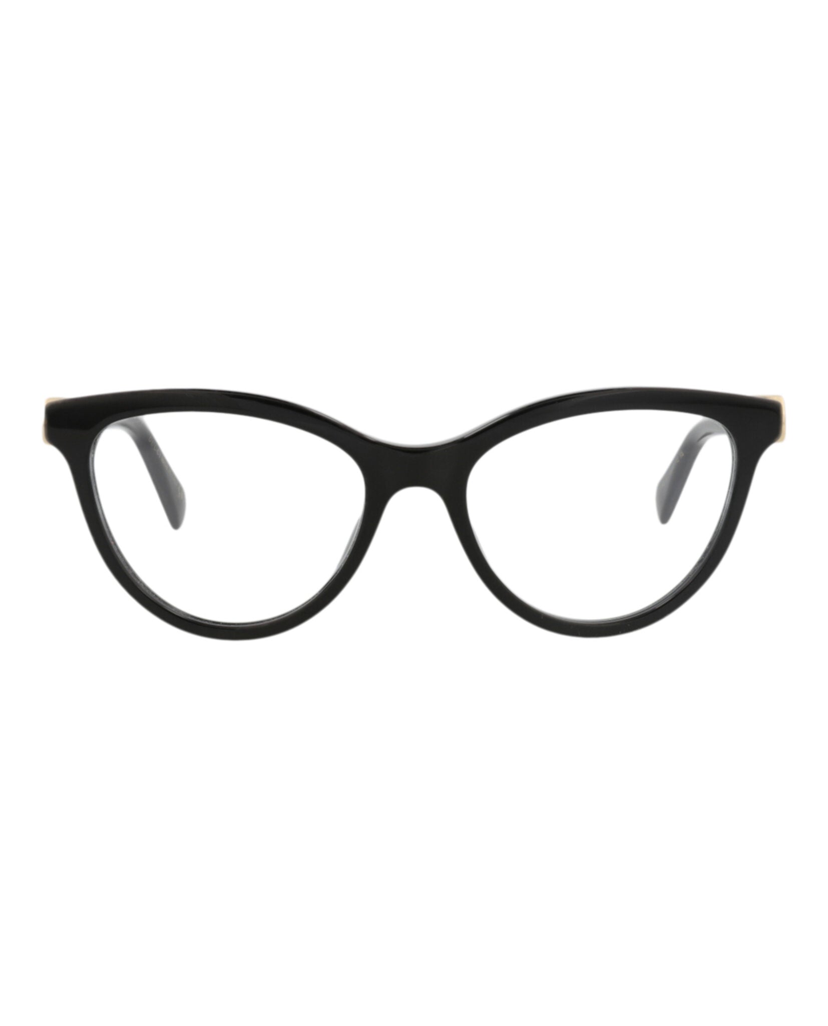 Gucci Gucci Womens Cat Eye Black Black Transparent Fashion Designer Eyewear