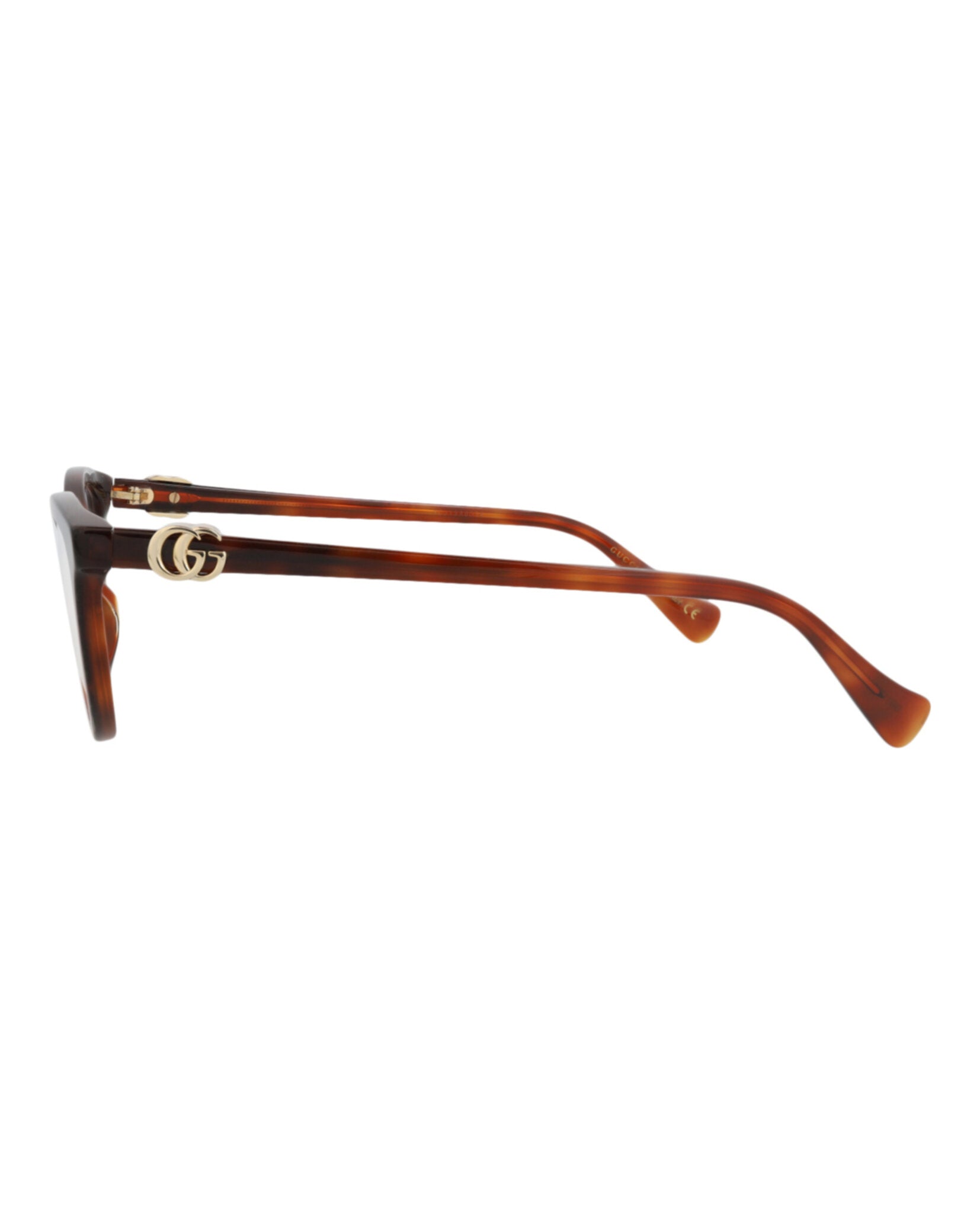 Gucci Gucci Womens Cat Eye Havana Havana Transparent Fashion Designer Eyewear