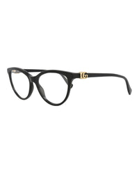 Gucci Gucci Womens Cat Eye Black Black Transparent Fashion Designer Eyewear