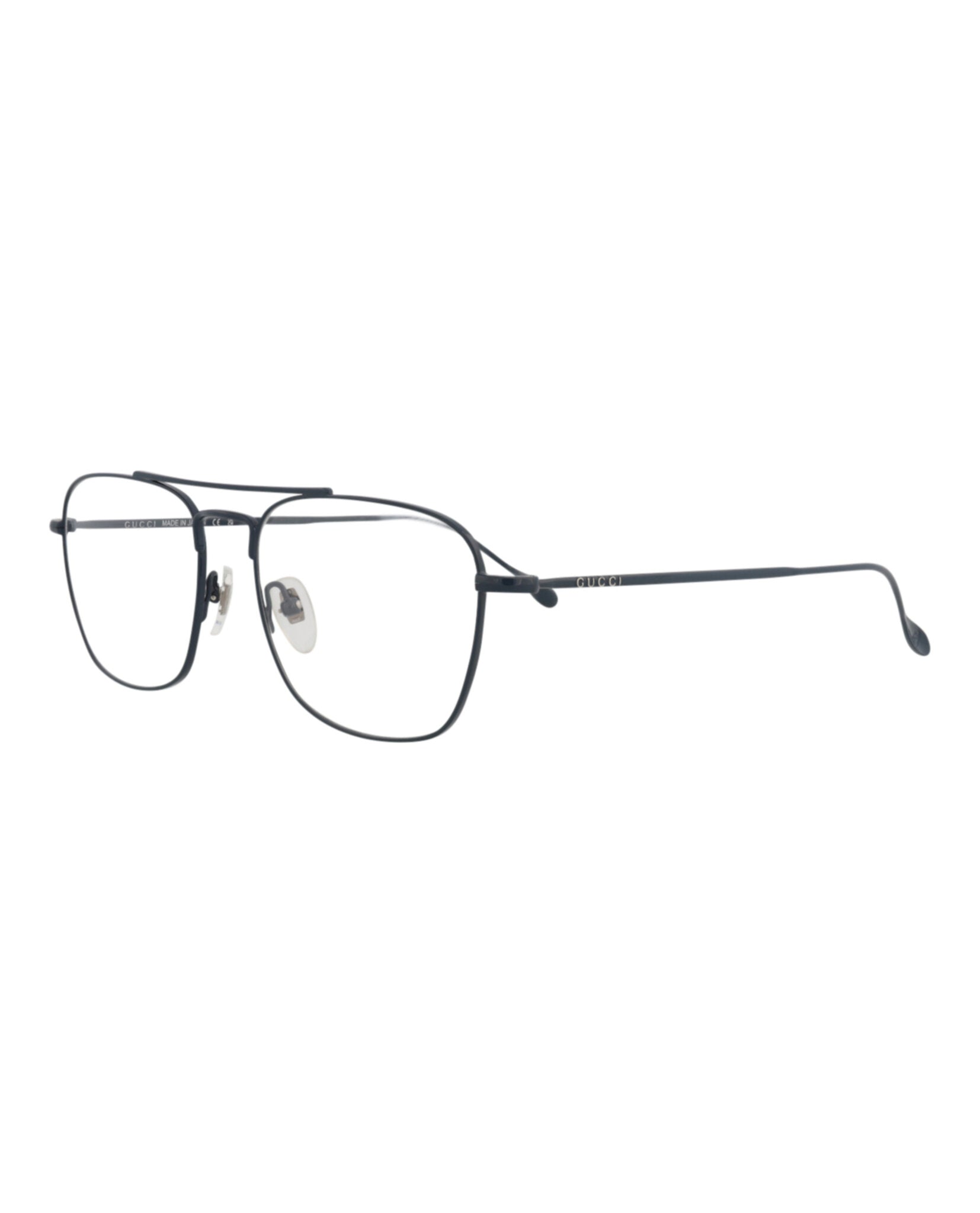 Gucci Gucci Mens Aviator Blue Blue Transparent Fashion Designer Eyewear