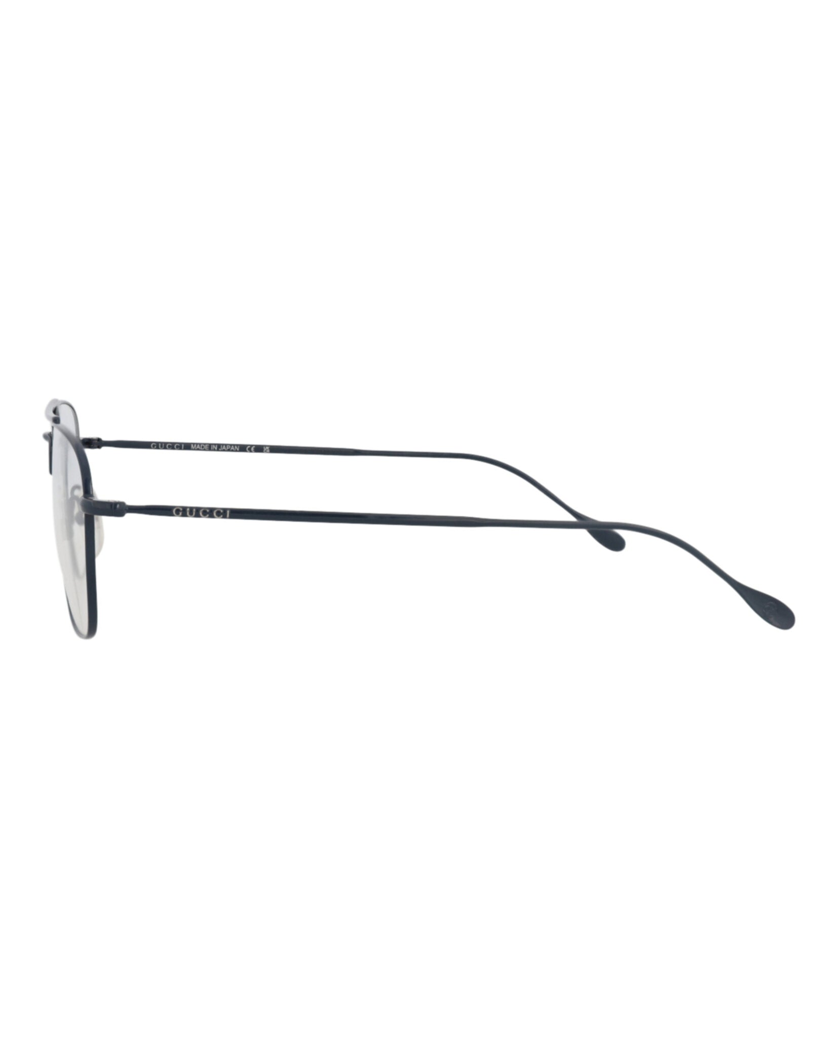 Gucci Gucci Mens Aviator Blue Blue Transparent Fashion Designer Eyewear