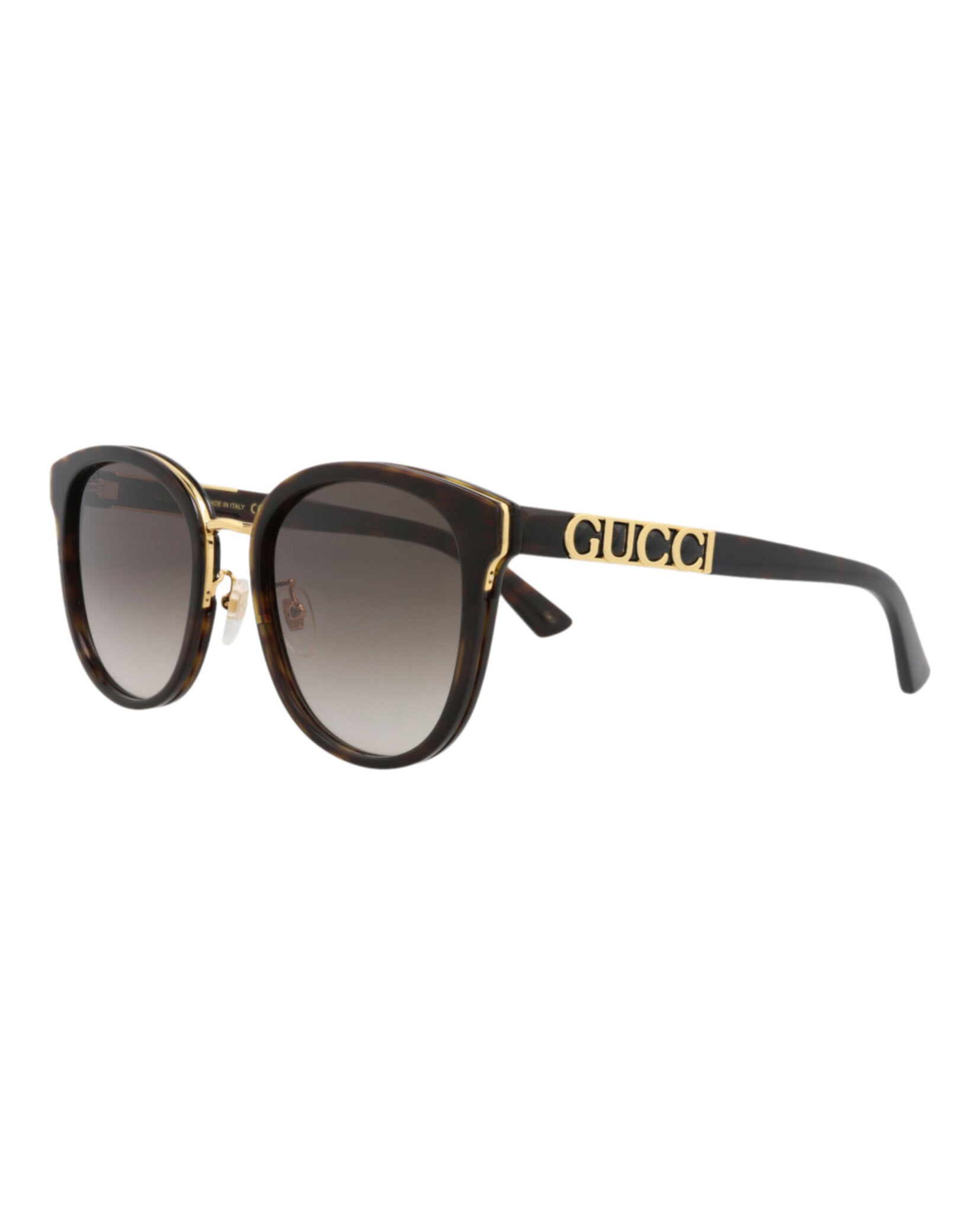 Gucci Gucci Womens Round/Oval Havana Havana Brown Fashion Designer Eyewear